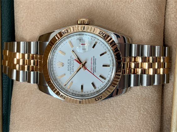San Zenone Degli Ezzelini - via G.Marconi, 40 - Orologio Rolex Datejust Turn-O-Graph  in Acciaio placcato oro giallo 116261-FXXXX34 - 116261-FXXXX34